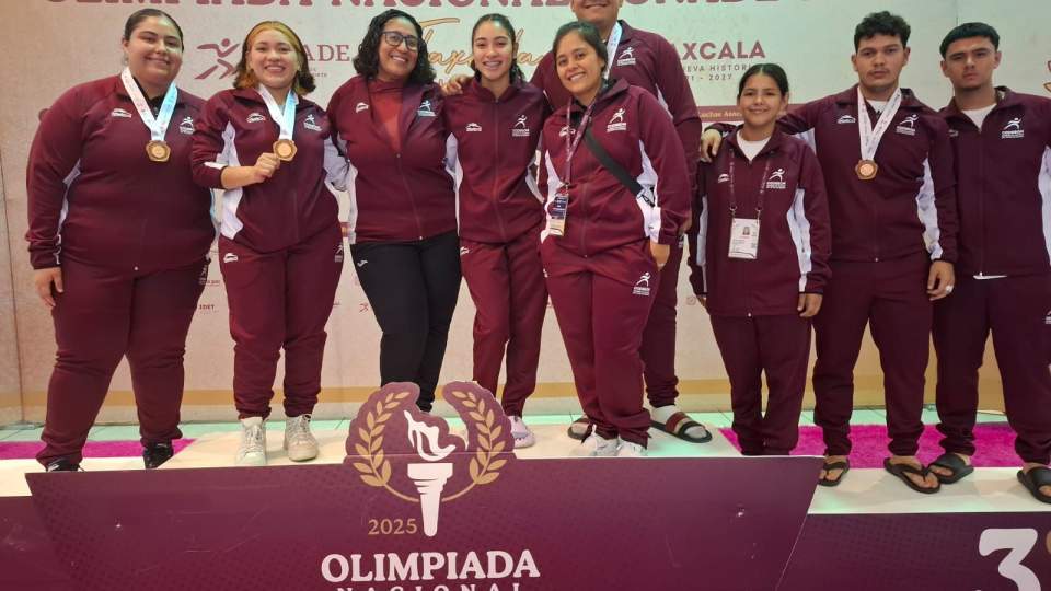 OBTIENE JUDO DE SONORA CUATRO BRONCES EN LA OLIMPIADA NACIONAL 